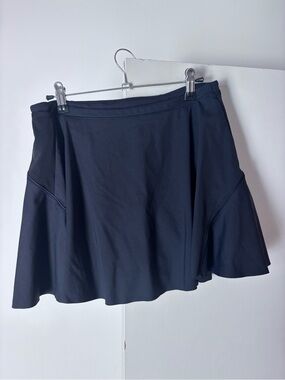 Athleta Black Match Point Mini Skort with Flared Hem